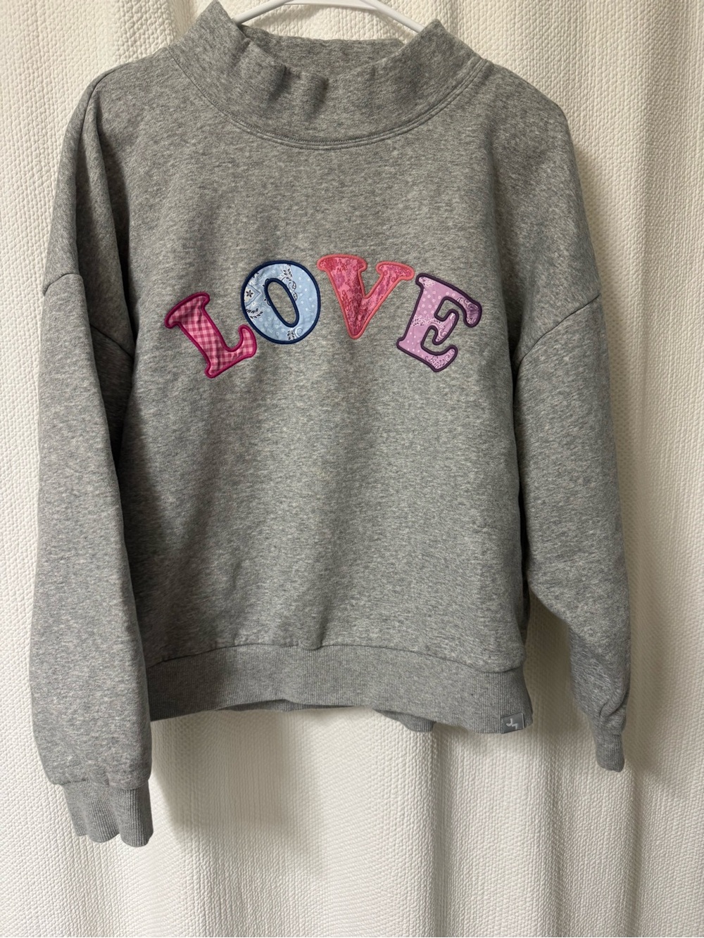 JoyLab Heather Gray Pullover Sweatshirt